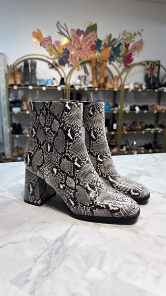 Madden Girl Snake Print Boots, 8