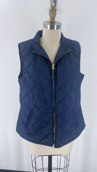 Old Navy Blue Vest, L