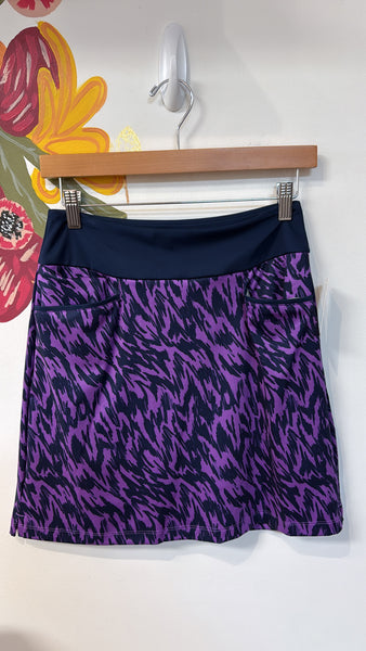 Adidas Blue/Purple Skort Skirt, XS Long