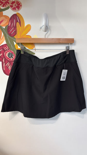 Spyder Black Skort Skirt, M