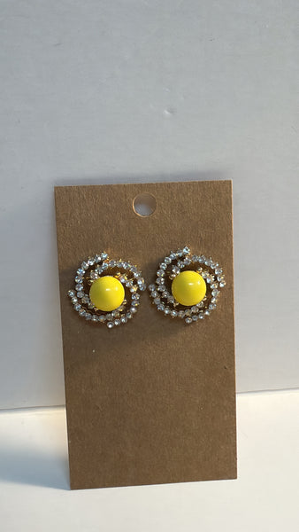 Gold/Yellow Earrings