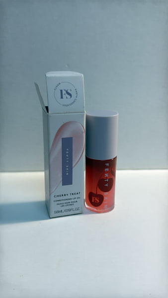 New Fenty Cherry Treat Hydrating + Strengthening Lip Oil, .19oz