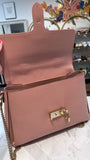 Gucci Pink Interlocking G Shoulder Bag, 13"x9"