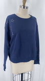 New Pact Navy Star Sweatshirt, L