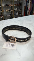 Black/Gold Belt, M