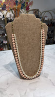 Pink/Pearl Necklace