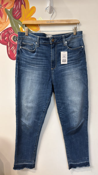 Paige Hoxton Slim Crop Jeans, 32 (14)