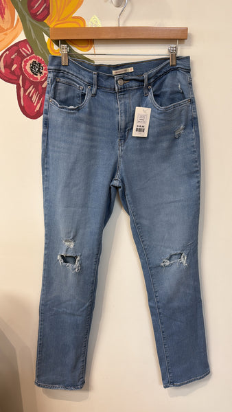 Levi's 724 High Rise Straight Jeans, 31 (12)