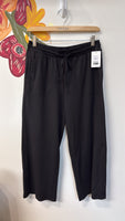 Rachel Zoe Black Drawstring Pocket Pants, S