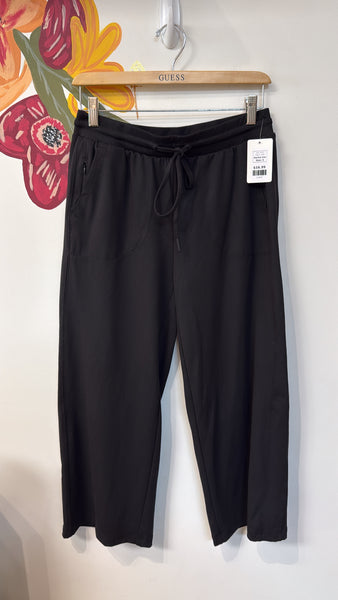 Rachel Zoe Black Drawstring Pocket Pants, S