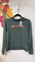 Columbia Green Sweatshirt, XS