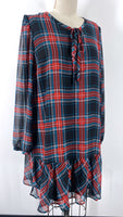 New Draper James Plaid Dress, XL