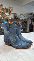 Yellow Box Denim Lagos Boots, 6.5