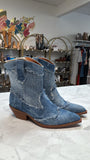 Yellow Box Denim Lagos Boots, 6.5