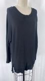 Vimmia Black V-Neck Top, L/XL