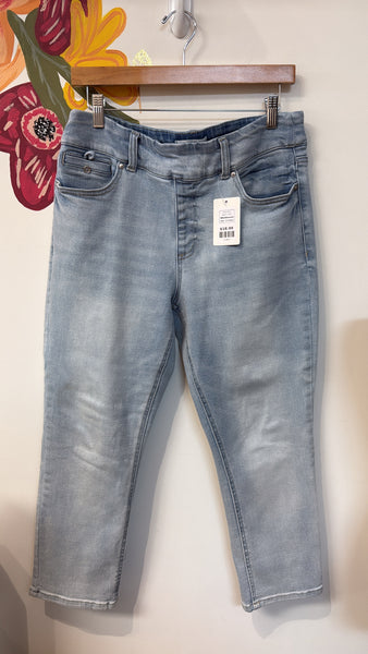 Westbound High Rise Cropped Jeans, 12 Petite