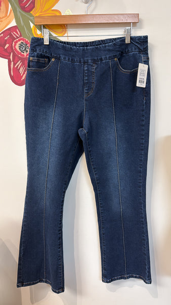 Slim Sation Pull on Jeans, 12 Petite