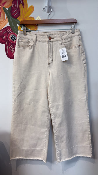 a.n.a. Wide Leg Crop Jeans, 10