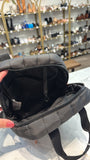 Reebok Black Quilted Mini Backpack, 10"x9"