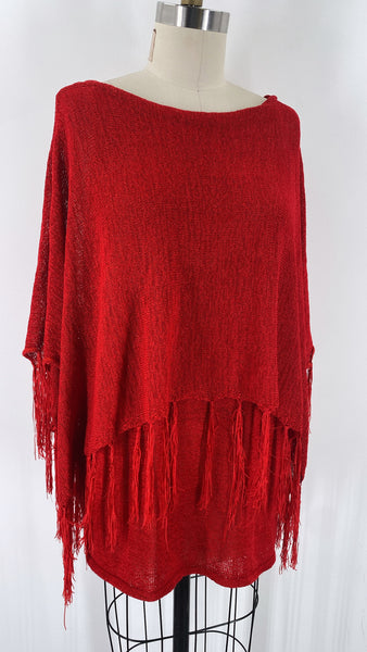 Peter Nygard Red Sweater, XL
