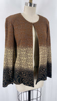 Ming Wang Brown Jacket, L