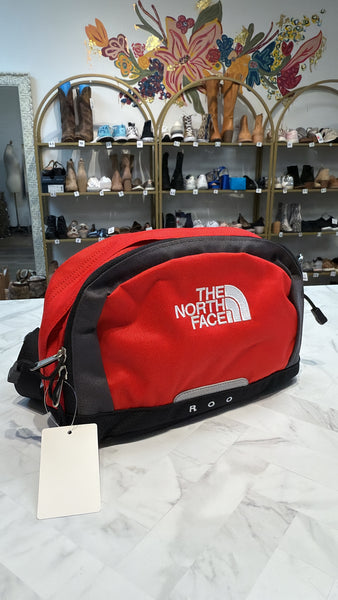 The North Face Red Belt Bag, 11"x7"