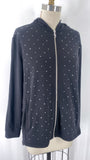 Juicy Couture Black Hoodie Jacket, M