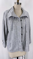 Ruby Rd Silver/Gray Jacket, M