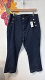 Rachel Zoe Cropped 24" Inseam Jeans, 14