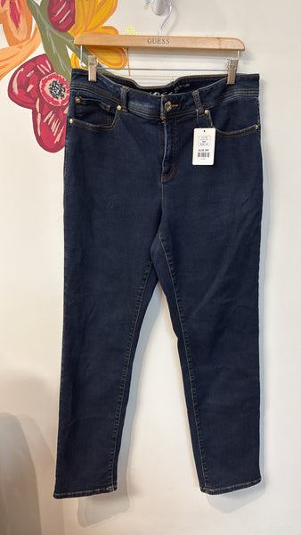 INC Straight Leg Jeans, 14