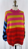 Fable Pink Stripe Sweater, S/M