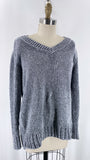 Orvis Gray Chenille Sweater, M