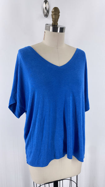 Cabi Blue Top, S