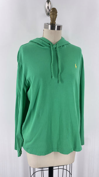 Polo Ralph Lauren Green Hooded Top, L