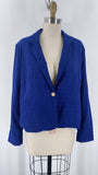 Draper James Blue Blazer Jacket, XL