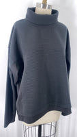 Tahari Black Turtleneck Top, XL