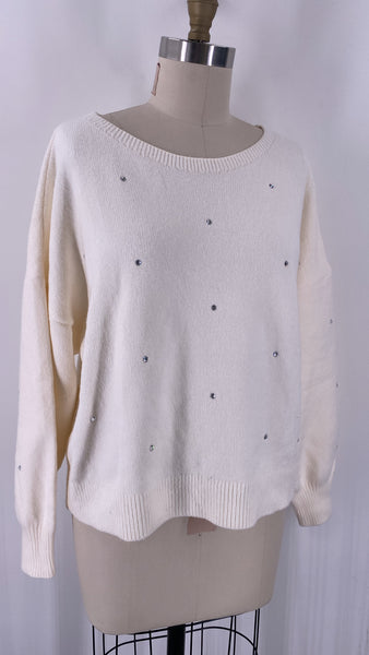 New Old Navy White/Ivory Sweater, XL