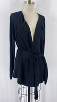 Preston & York Black Cardigan, XL