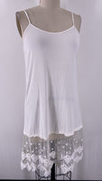 Dress Extender White/Ivory Slip, L