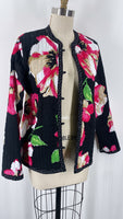 Appleseed's Black Print Jacket, L