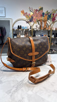 Louis Vuitton  Monogram Saumur 30 Messenger Bag, 11"x8.5"