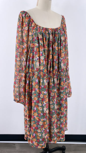 Lauren Conrad Floral Dress, 3X