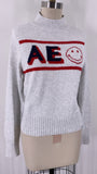 New American Eagle Gray Sweater, M