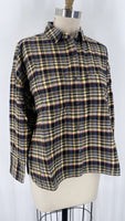 New Everlane Plaid Top, S