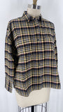 New Everlane Plaid Top, S