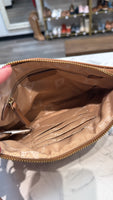 Anne Klein Brown Crossbody Bag, 9.5"x6"