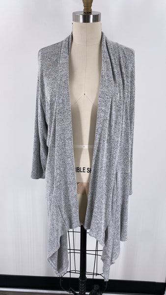 Double Take Gray Cardigan, 3X