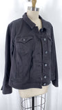 Lane Bryant Black Denim Jacket, 22