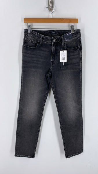 New Express Black Straight Jeans, 28 (6)