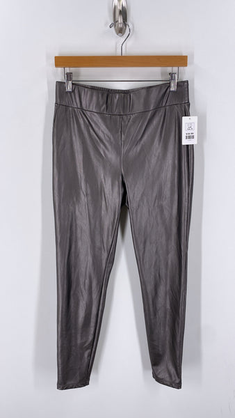 Loft Faux Leather Leggings, M